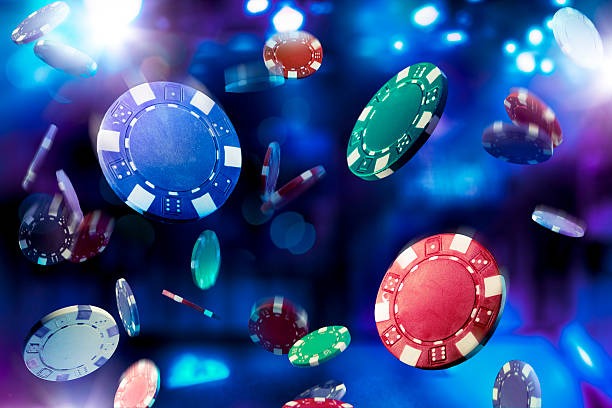 Roulette wheel close-up showing pockets